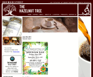 thehazelnuttree.com: Hazelnut Tree Coffeehouse Baldwin Wisconsin
We are a family friendly coffee and gift shop, located right on main street in the beautiful town of Baldwin, WI. We sell a variety of items such as purses, scarves, necklaces, candles, home decor, and of course coffee and tea. Stop in and look around, our friendly staff would love to assist you in finding your favorite coffee or gift. Also we offer free wireless internet and plenty of seating so feel free to stop in and visit us!