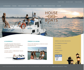 venicehouseboats.com: Venice houseboats, Vacanza in house boat
vacanze a Venezia in House Boats