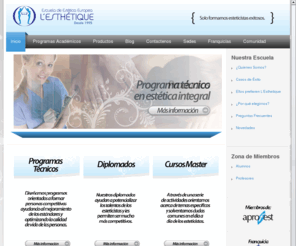 esteticaeuropea.com: Estetica Europea - Escuela de Estética Europea - L´Esthetique
La primera escuela de estética en Colombia desde hace 15 años...