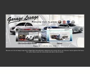 garage-lesage.com: Garage Lesage / Toute la gamme : Alfa Roméo, Fiat, Lancia, Nissan et Nissan neuves & d'occasion
Garage Lesage / Toute la gamme : Alfa Roméo, Fiat, Lancia, Nissan et Nissan neuves & d'occasion