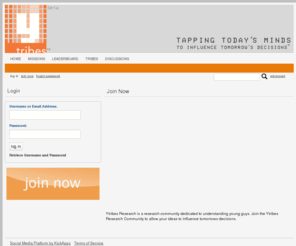 lookatallthework.com: Login - Ytribes Research - Tapping today's minds to influence tomorrow's decisions.
