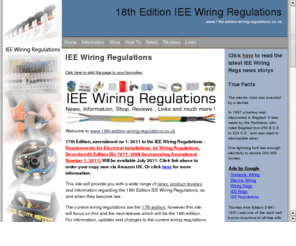  Wiring Regulations on Edition Wiring Regulations Co Uk  18th Edition Iee Wiring Regulations