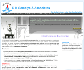 dksomaiyaassociates.com: Lean Consultants - D K Somaiya & Associates Bangalore India Lean Manufacturing, Management Consultant
A lean manufacturing, management consultants firm that helps businesses achieve world class excellence by adopting the lean management, lean manufacturing philosophy. D K Somaiya & Associates Bangalore India lean consultants.