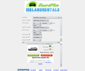 irelandrentals.com: Low Cost Car Rental - Irish Car Rentals
