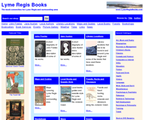 lymeregisbooks.com: Lyme Regis Books - The book connection for Lyme Regis and surrounding area
The book connection for Lyme Regis and surrounding area.