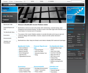 nordikbank.info: Investor Relations
