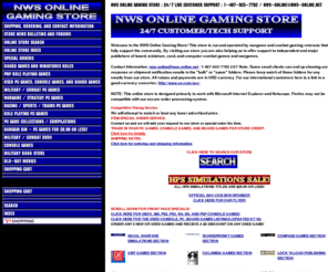 nwsonline.net: NWS ONLINE GAMING STORE
