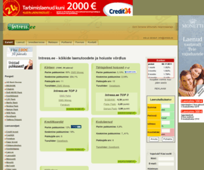 smslaen.net: Kiirlaen, väikelaen kodulaen | Intress.ee
Laenude intressid