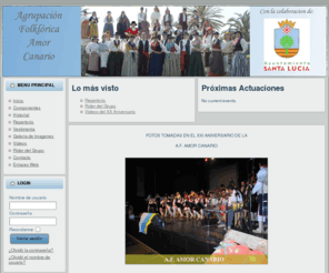 amorcanario.es: A.F. Amor Canario
Sitio Web de la Agrupacion Folklorica Amor Canario.