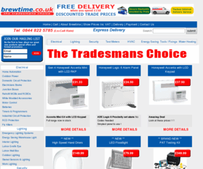 brewtime.com: Electrical and Security Wholesalers |
A UK wholesaler, distributor and supplier to trade and retail of discounted electrical supplies. Our products include burglar alarms, lighting and cctv.
