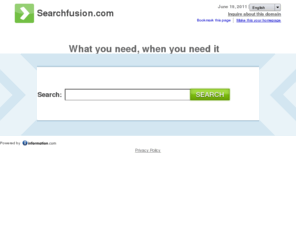 etr.com: searchfusion.com
searchfusion.com