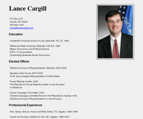 lancecargill.com: Lance Cargill
