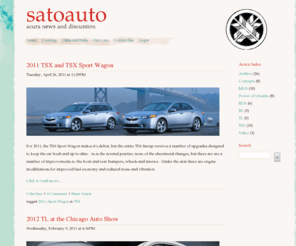 satoauto.com: satoauto- acura news and discussion - Acura
