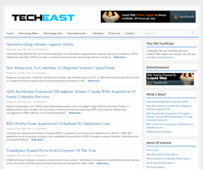 techeast.ca: TechEast | Technology News and Jobs
TechEast offers technology news and job listings in Nova Scotia, New Brunswick, Newfoundland and PEI.