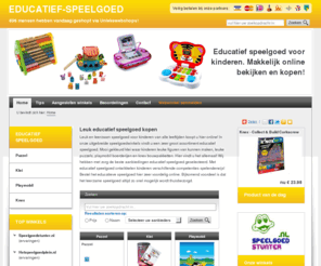 educatief-speelgoed.net: Educatief Speelgoed voor kinderen! Goedkoop Leerzaam Speelgoed kopen - Educatief-speelgoed
