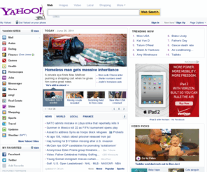 ericschmalzbauer.com: Yahoo!
Welcome to Yahoo!, the world's most visited home page. Quickly find what you're searching for, get in touch with friends and stay in-the-know with the latest news and information.