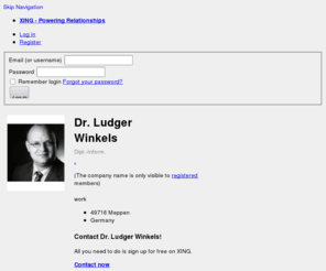 computer-science.info: Dr. Ludger Winkels - . - Information Technolog ... | XING
Dr. Ludger Winkels, Meppen, Telecommunication, Research, Banking, Information Technology & Services, Oil & Energy, Beratung zu Versandhandel, E-Commerce, Onlineshops