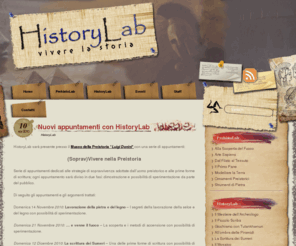 historylab.it: HistoryLab - Vivere la Storia
Laboratori di storia e preistoria per le scuole di ogni ordine e grado