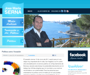 josemariaserna.es: Jose Maria Serna
Jose Maria Serna Web Personal Oficial. Noticias, actos, opiniones de Jose Maria Serna del PP de Benissa.