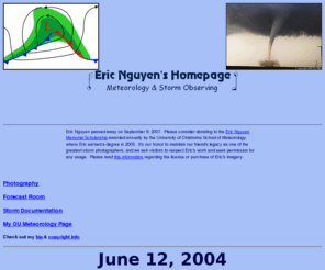 mesoscale.ws: Eric Nguyen's Homepage of Meteorology and Storm Observing!
