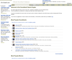 stsearch.com: OST-Search.com - Ultimate Soundtrack Database
Ost-Search.com - the soundtrack search system.