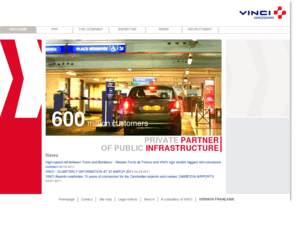 vinciairports.net: VINCI Concessions: Private partner of public infrastructure
VINCI Concessions: Private partner of public infrastructure