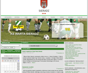 wartasieradz.pl: Warta Sieradz
Warta Sieradz - Oficjalna witryna internetowa Klubu Sportowego Warta Sieradz