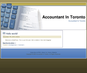 accountant-in-toronto.com: Accountant In Toronto
Accountant In Toronto