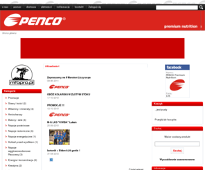 penco.pl: Penco - premium nutrition
Firma PENCO  powstała w 1990 roku. Założona została przez grupę naukowców-specjalistów w dziedzinie fizjologicznie aktywnych substancji żywieniowych. Od momentu swojego powstania dążymy do osiągnięcia celu, który postawiliśmy sobie na początku - dostosowania do rynku nowych produktów, które są oparte na najnowszej wiedzy z biochemii i  produkowane tylko z najlepszych surowców, pochodzących od renomowanych producentów europejskich. Realizacja tego zadania jest odzwierciedlona we wszystkich produktach opatrzonych znakiem PENCO.