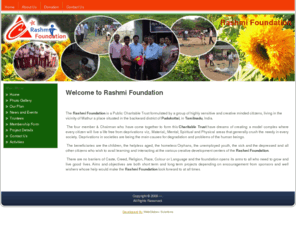 rashmifoundation.org: Welcome to Rashmi Foundation
Joomla! - the dynamic portal engine and content management system