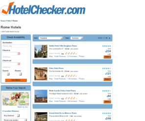 romehotelitaly.com: Rome Hotels - Italy
Simultaneously checks real-time hotel rates and gives you access to read guest reviews of hundreds of Hotels in Rome, all from the top accommodation providers.