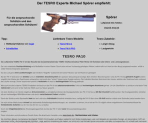 sport-sponsor.net: TESRO PA10-2 empfiehlt Experte Michael Spörer
Der TESRO Experte Michael Spörer empfiehlt die LuPi PA10-2, Michael Spörer qualifiziert sich regelmaessig mit dieser Waffe für Meisterschaften