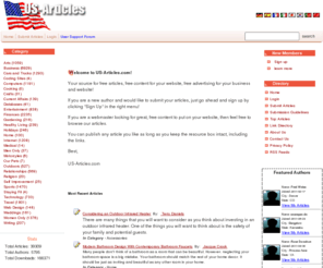 us-articles.com: Article Directory | US-Articles.com
US-Articles is a free article directory for authors