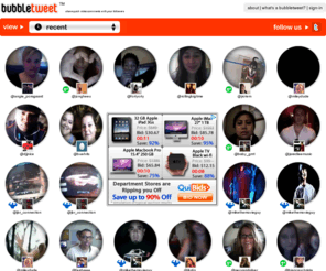 bubbletweet.com: Welcome to BubbleTweet!
Say Hello To Your Followers With BubbleTweet