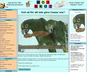 gojskoj.com: GOJSKOJ
Your store for parrot toys.