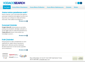 vodacosearch.com: Google Reklamcılığı konusunda sektörün lider şirketiyiz.
Google Reklam, Google Adwords, konusunda sektörün lider şirketiyiz. Google reklamcılığı ile AdWords Qualified Professional yöneticisinin liderliğinde Google AdWords ile AdWords'ün tüm çalışma ilkelerine uygunolarak tüm online reklâm sürecinizi yöneten sektörün lider şirketi olmaya devam ediyoruz.