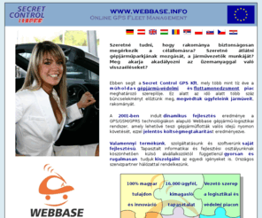 gsmkovetes.com: WebBase - GPS alapú online logisztika
WebBase