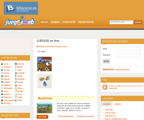 juegosweb.com: Juegos, Juegos Gratis, juegos online
La mejor páginas de Juegos Internet 100% gratis con más de 10000 juegos : Actualizada cada día con juegos nuevos flash, java, ... Selecciona tu juego para una diversión 100% asegurada, no pararás de jugar en Internet. Juegos, juegos gratis, juegos online.