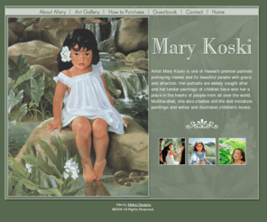 marykoski.com: Mary Koski - Artist of Hawaii - Hawaiian Paintings and Artwork
