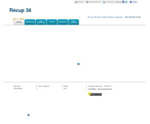 recup38.com: Fers - Récup 38 à Tignieu Jameyzieu
Récup 38 - Fers situé à Tignieu Jameyzieu vous accueille sur son site à Tignieu Jameyzieu