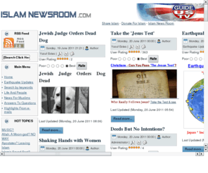 rightsofallah.com: Moslem Newsroom
Islam Newsroom