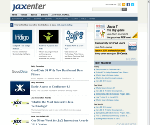 sdamagazine.com: JAXenter Magazine - Java Development & Software Architecture
JAXenter Magazine provides Java Developers and Software Architects with the latest news, videos and events on Java, Enterprise Architectures and SOA.