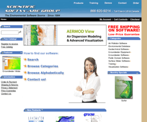 ssgintl.com: Scientific Software Group - Provider and Source of environmental software, groundwater software for water resources engineering
Scientific Software Group is the premier provider of groundwater software, environmental software, groundwater modeling software, surface water modeling software, hydrology software, hydraulic engineering software, geotechnical software, borehole log software, surface mapping and contouring software, bioremediation, natural attenuation, storm water modeling, and air dispersion modeling software (air pollution software) for creating models and analysis of water resources applications.