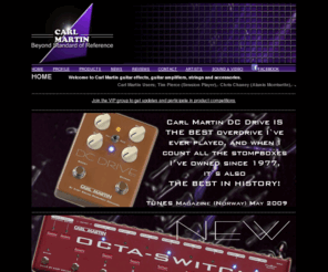 carlmartin.com: carl martin guitar effects, guitar amplifiers, strings and accessories
home
