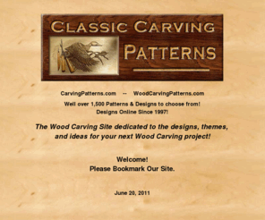 Wood Carving Patterns Free Online