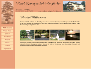 hotel-landgasthof-henghuber.de: Hotel Landgasthof Henghuber Grassersdorf Rötz
Erholen Sie sich inmitten malerischer Natur und genießen Sie bei gemütlich bayerischer Gastlichkeit unsere kulinarischen Schmankerln.