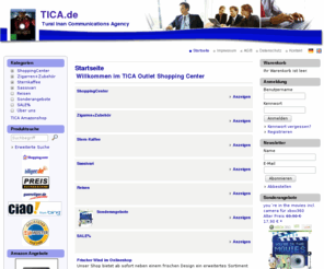 zigarrenrohn.com: TICA.de - Tural Inan Communications Agency
tica outlet shopping center