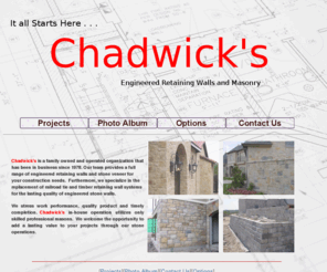 chadwicksengineeredretainingwalls.com: Home
