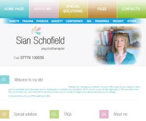 sianschofield.com: Hypnotherapy Manchester, Hypnosis, Hypnotism, Psychotherapy in Manchester weight loss, overeating, trauma, fear
Professional Manchester hypnotherapist psychotherapist Sian Schofield using most up to date hypnotherapy psychotherapy solutions to help you improve your life. Successful hypnotherapist psychotherapist in Manchester area helping you with anxiety, stress, confidence, trauma, weight loss, IBS, insomnia, nail biting, stop smoking and more