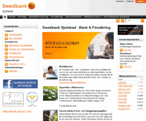 sjuharadsbanken.com: Swedbank Sjuhärad AB
Swedbank Sjuhärad - Fristående bank i Borås, Bollebygd, Mark och Svenljunga. Vinsten som går till Sparbanksstiftelsen stödjer bygdens utveckling.